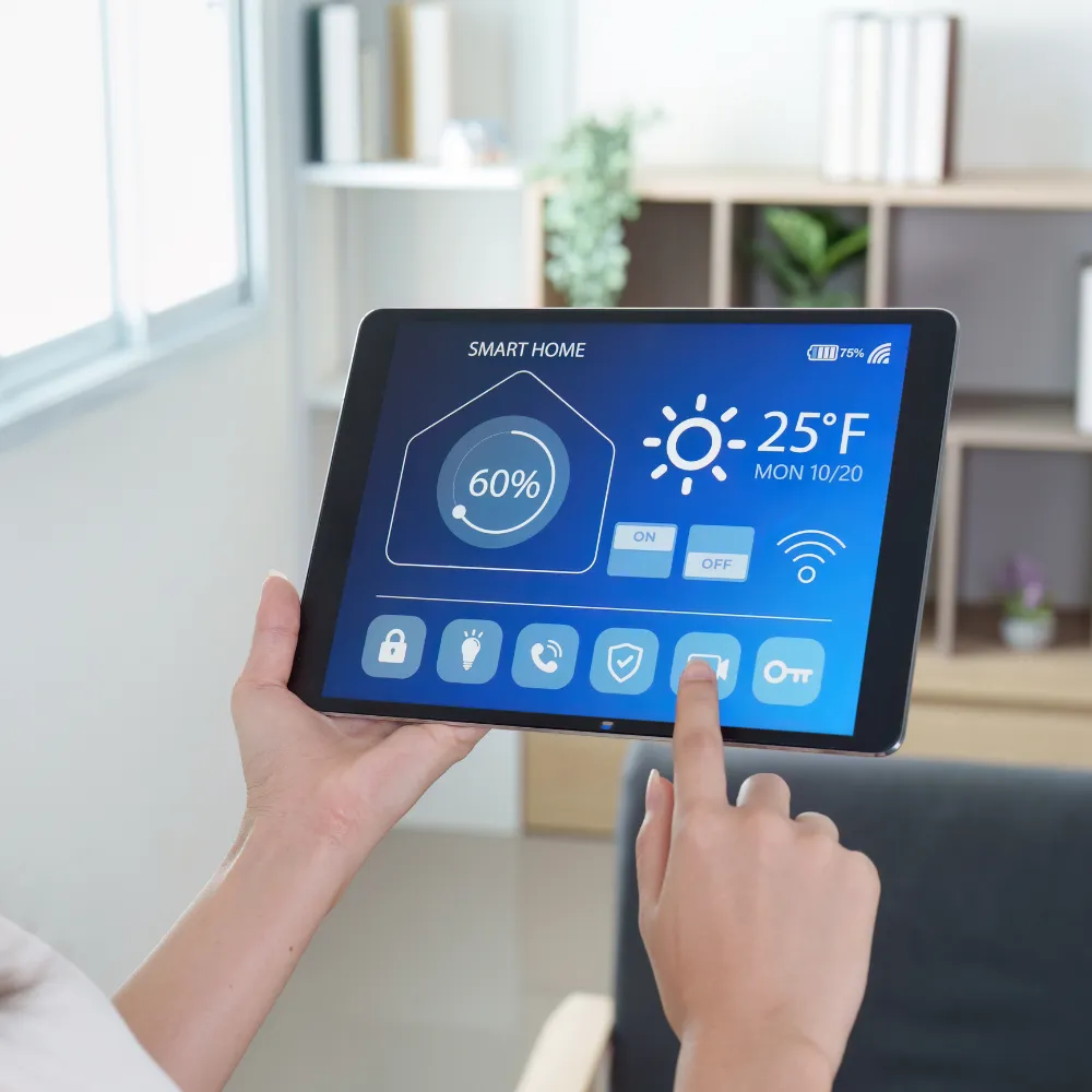 Smart Home Touchscreen Display
