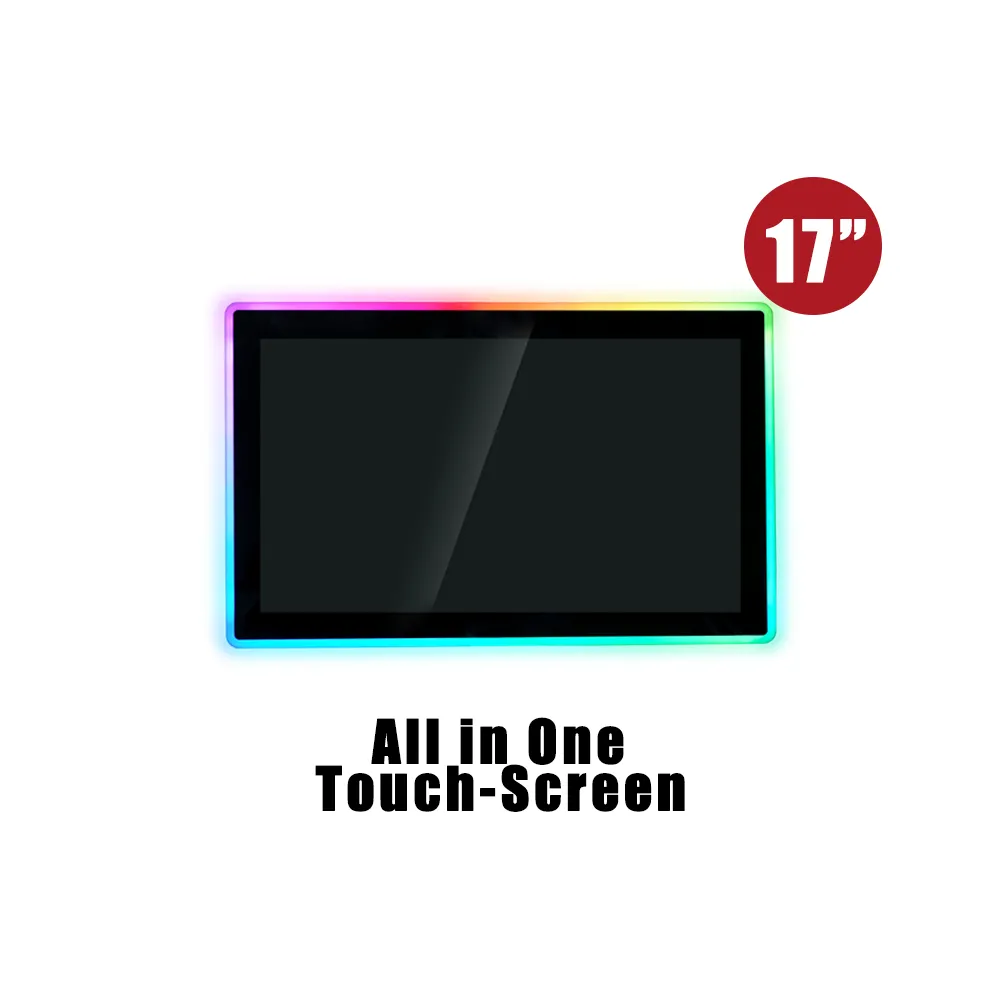 17 inch Industrial LCD Touchscreen HMI Touch Panel Automotive Medical Display Monitor