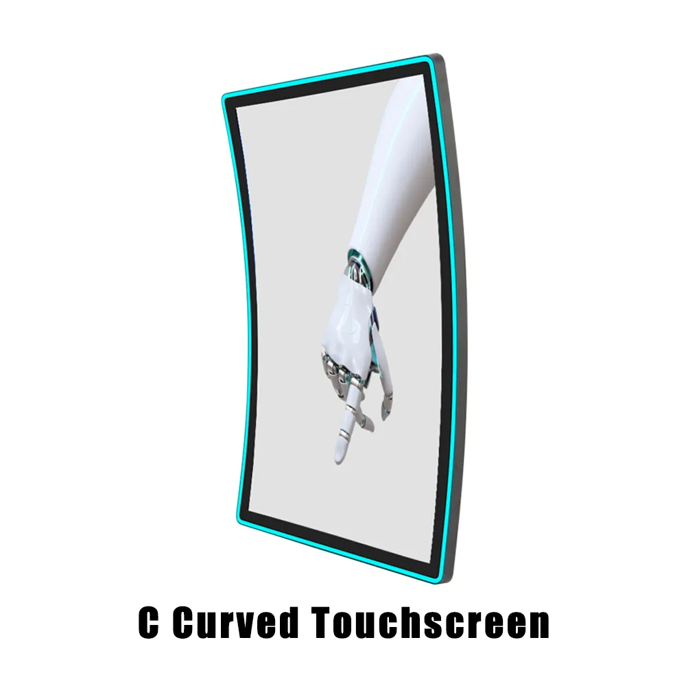 27 inch C Type Curved Marquee LED Display Screen Gaming LED Backlit LED LCD Module