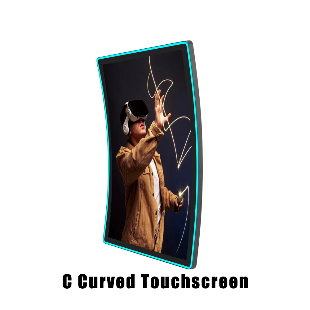 32 inch C Type Curved Marquee LED Display Panel Gaming Machine LED Backlit LCD Display LED LCD Screen