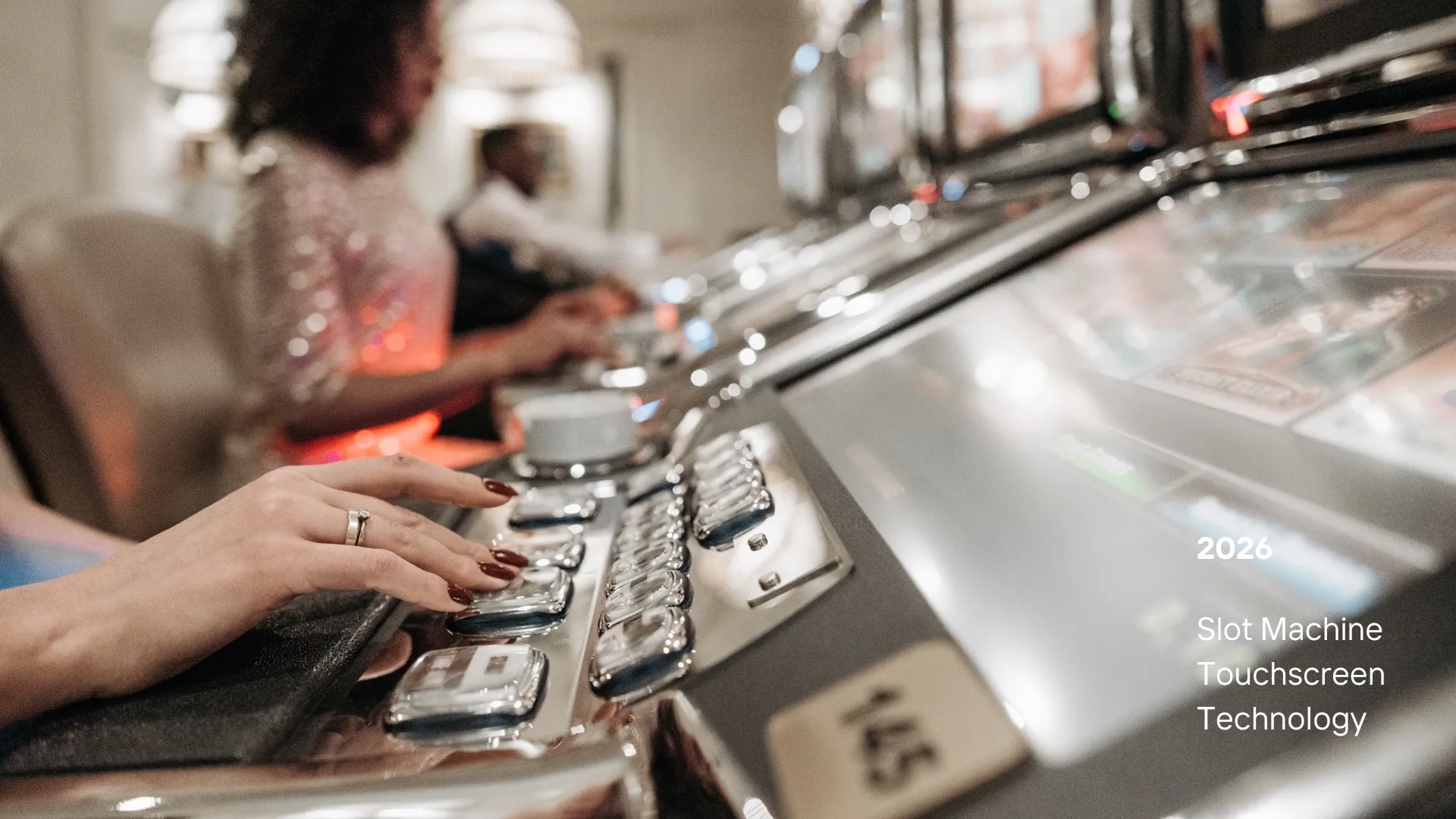 Comparison of mechanical buttons and capacitive touchscreen in casino equipment